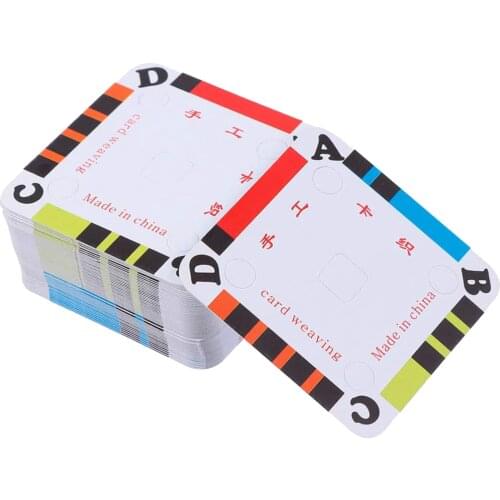 Practical Weaving Cards Weaving Card for Loom or Inkle Loom DIY Weaving Accs