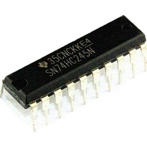 SN74HC245N Octal Bus Transceiver IC - Pack of 5