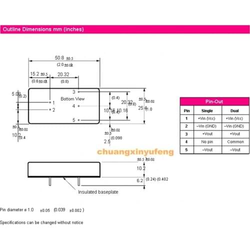 TRACO POWER MODULE TEN15-2422 DC-DC Step-down module Power module