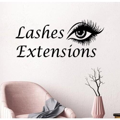 Funny Eyelash Cartoon Wall Decals Pvc Mural Art Diy Poster For Babys Rooms Wall Art MURAL Drop Shipping