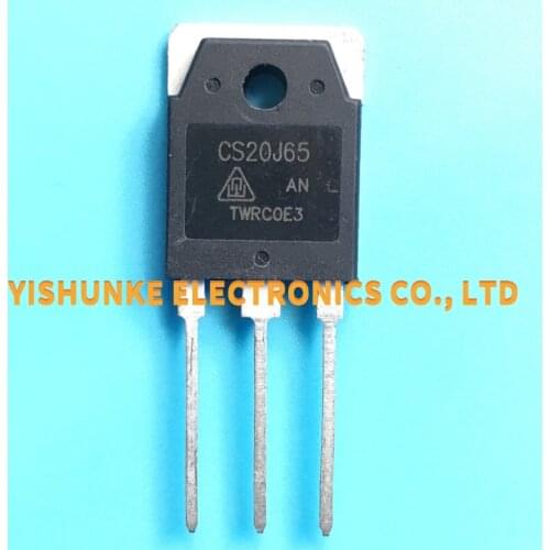 10PCS CS20J65 TO-247 MOSFET TRANSISTOR 20A 650V