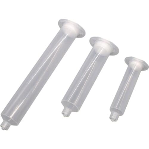 55cc 30cc 10cc Glue Dispensing Syringes Barrel 55ml 30ml 10ml Glue Adhesive Dispenser Industrial Syringe Tube with Stopper