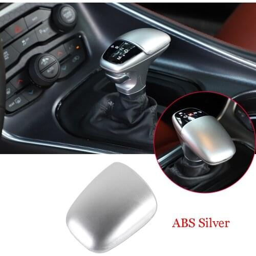 ABS Gear Shift Knob Cover For Dodge Challenger Charger 2015-2020 Durango 2018
