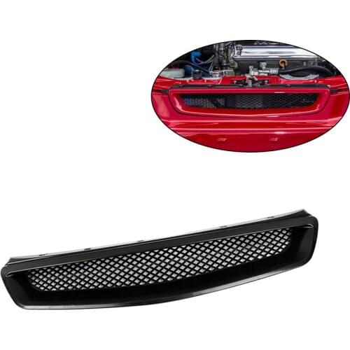 ABS Car Front Bumper Hood Grill Grille Cover Trim for Honda Civic 1996 1997 1998 Car Grills Car Styling