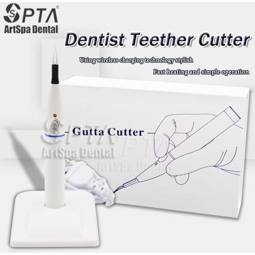 Dental Gutta Percha-Points tooth and gum cutter wireless charging socket for charging with 4 tips