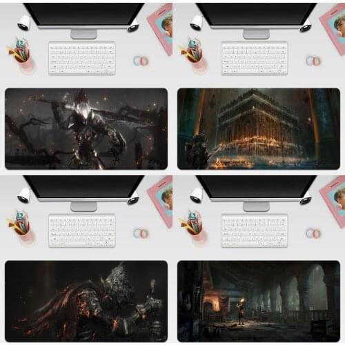 Dark Souls Large Keyboard Cover Non-Slip Rubber Base Computer Carpet Desk Mat PC Game Mouse Pad