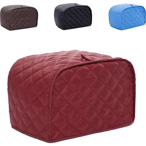 Dovewill Grid Pattern Bread Dust Cover Bakeware Protector Two/Four Slices Machine Dustproof