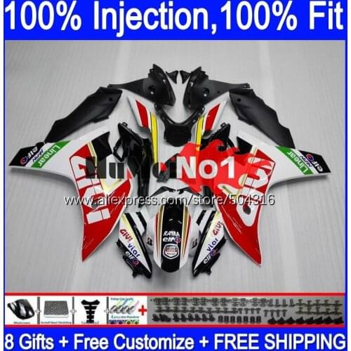 Injection For HONDA CBR600F4i CBR600F 11 12 13 14 126MC.13 CBR 600 F 600F CBR600 F4i 2011 2012 2013 2014 Fairings red glossy