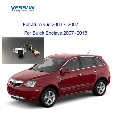 Yessun rear view camera For saturn vue 2003 2004 2005 2006 2007 night view CCD backup camera/license plate led camera