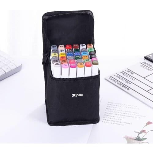 Markers 24/30/36/40/48/60/80Colors Sketch Art Marker Pen Double Tips Alcoholic Pens For Artist Manga Markers Art Supplies School