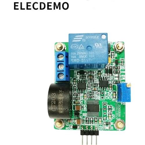 AC current detection module 5A10A20A50A Transformer Current Protection Control Relay