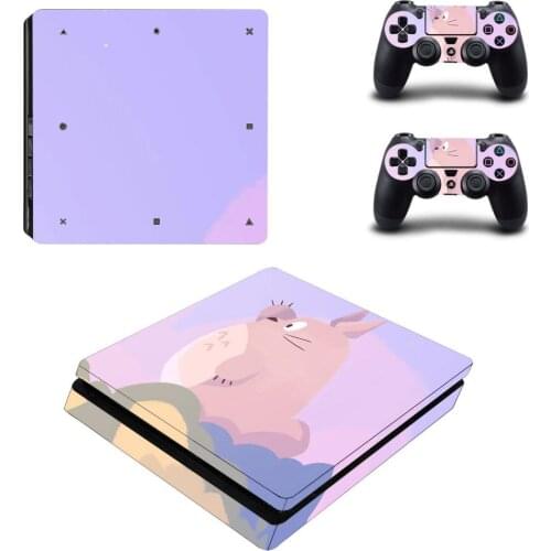 My Neighbor Totoro PS4 Slim Skin Sticker Decal Vinyl for Playstation 4 Console and Controllers PS4 Slim Skin Sticker