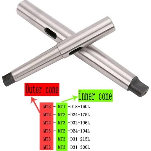 NEW Morse taper sleeve adapter MT1 MT2 MT3 MT4 MT2 MT5 Morse Taper Adapter extended Reducing Drill Sleeve