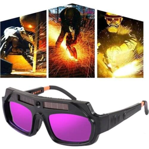 Dual Frequency Automatic Darkening Dimming Welding Anti-glare Special Glasses Arc Eye Glasses Welding Goggles Welder Tools