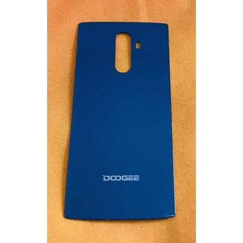 Used Original Tempered Glass Protective Battery Case back Cover For DOOGEE Mix 2 Helio P25 Octa Core 5.99'' FHD Free shipping
