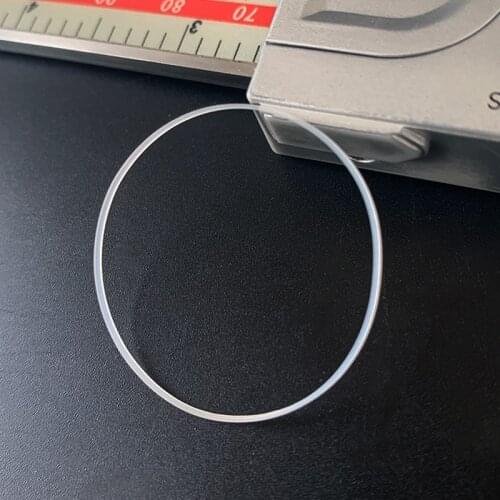 Plastic white gasket for crystal glass Internal diameter 26-35.5mm Thickness 0.3mm high 0.85mm Watch parts Watch Accessories