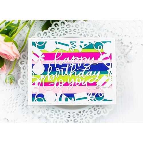 Gift box balloon frame Metal Cutting Dies Stencils DIY Scrapbooking Paper/photo Cards Embossing Dies