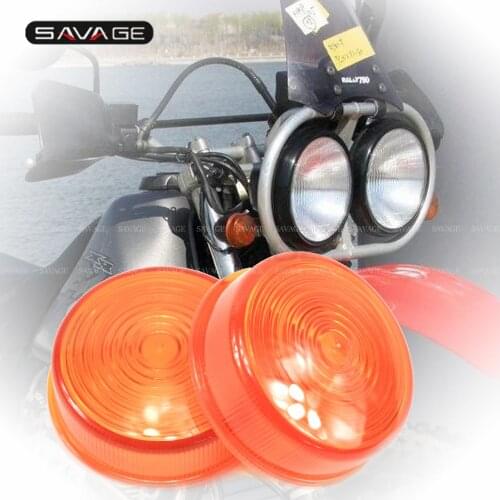 Turn Signals Motorcycle Lens For Honda XLR 250 R BAJA 1995 1996 1997 Indicators Accessories Light Front Rear Blinker Cover