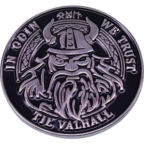 In Odin We Trust Viking Pin