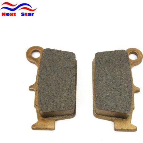 Motorcycle Rear Brake Pads For RVX MXV SVX KX250F 450F KLX450R RMZ250 450 YZ125 250 WR250 450 YZ450 RR RS SM 250-525 Street Bike