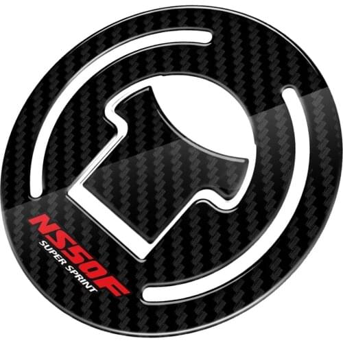 Ank Cap Cover Pad Carbon-look Motorcycle Sticker Fuel Gas Cap Protector Decals Case for HONDA NS50F Super Sprint NS 50F 1990