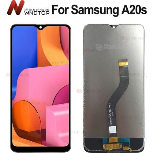 LCD Display For SAMSUNG Galaxy A20s A207 A2070 SM-A207F LCD Display Screen Digitizer Assembly Repacement Parts A20S A207F LCD