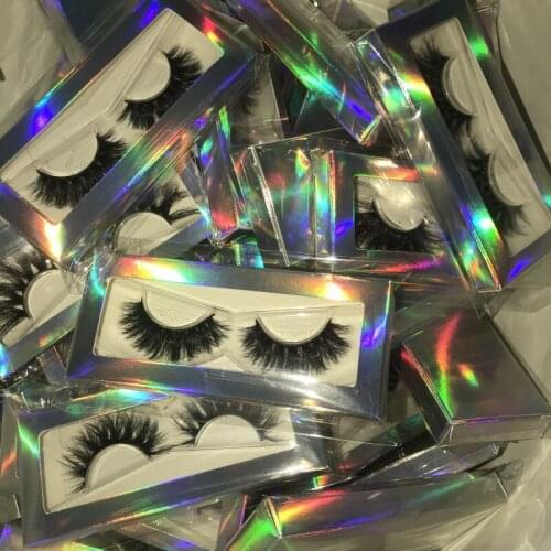 100% Mink Lashes 16-22mm 3D Eyelashes Natural Length Hot Sale Cruelty Free Handmade Eyelash