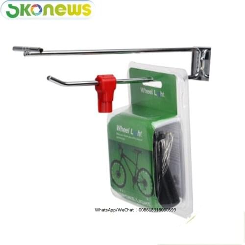 500 pcs EAS Display Security Peg Hook Stop Lock For Prevent Security Hook+5 pcs magnetic key