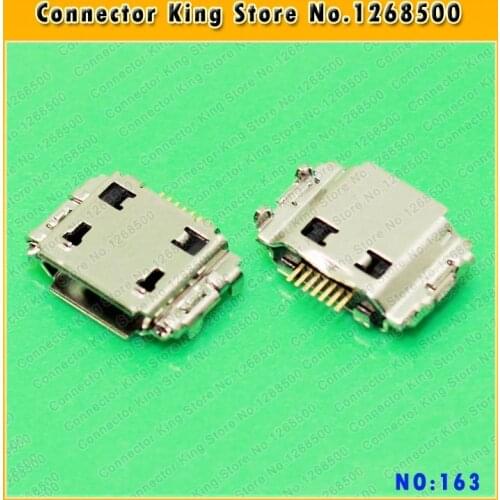 ChengHaoRan 30pcs/lot new goods USB connector for samsung S8300 S5830 N7000 S8000 I9220S3930 charging port,MC-163