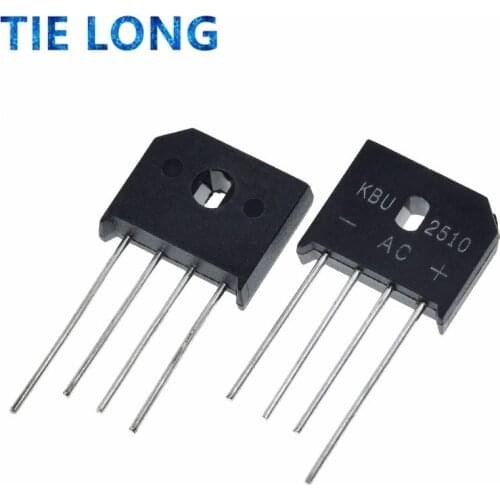 5PCS 25A 1000V Diode Bridge Rectifier KBU2510