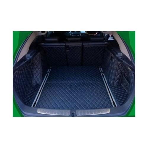 Good mats! Special full set trunk mats for BMW 3 Series GT F34 2017-2012 waterproof cargo liner mat boot carpets,Free shipping