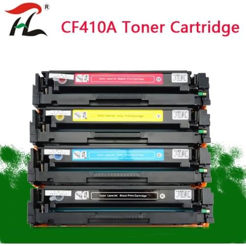 1set Compatible Toner Cartridge CF410A CF410 CF411A CF412A CF413A for HP Color LaserJet Pro MFP M477fnw M477fdw M477 Printer