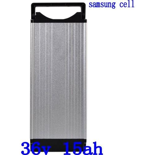 36V Lithium Battery 36V 15AH Electric Bike Battery 500W 36V 10AH 13AH 15AH li-ion Ebike Battery use samsung cell with 2A charger
