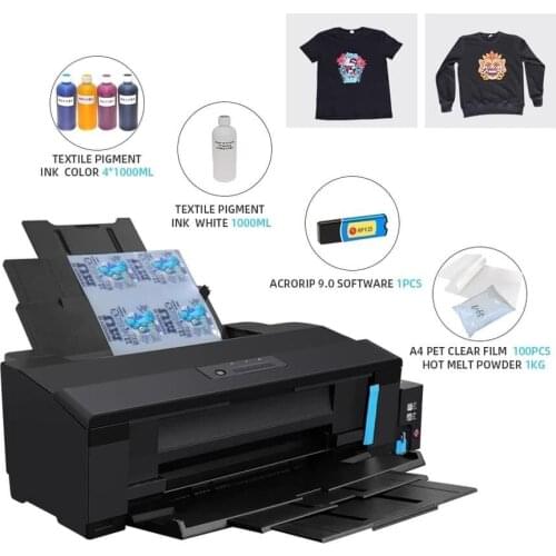 L1800 A3 PET T-shirt transfer film printer