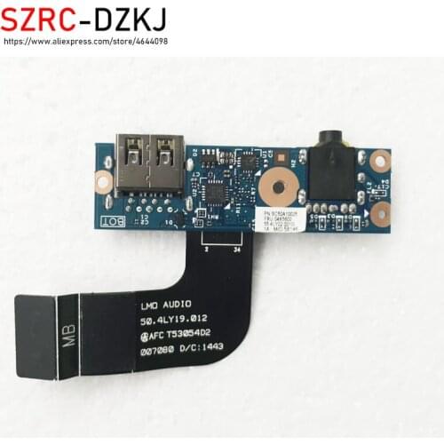 SZRCDZKJ Original For Lenovo Carbon X1 Gen 2 USB Audio Port Board with Cable NOKOTION 04X5600 50.4LY19.013 Genuine