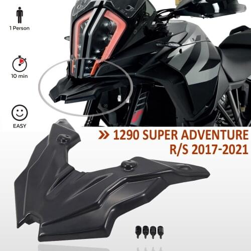 Extension Front Beak NEW Motorcycle FOR 1290 Super Adventure R/S/T 2017 2018 2019 2020 2021 Fender Front Wheel Extender Cover