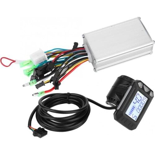 24V/36V/48V 250W/350W Electric Bike Controller With LCD Display Panel Waterproof Scooter Brushless Controller Kit E-bike Parts