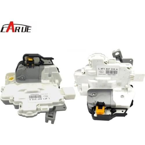 4F1837016 & 4F1837015 2pcs/lot Front Left and Right Door Lock For Audi A3 A4 3.2 v6 RS3 A6 RS6 A8 R8 1.8 T 1.6 TDI FSI 1.4 TFSI