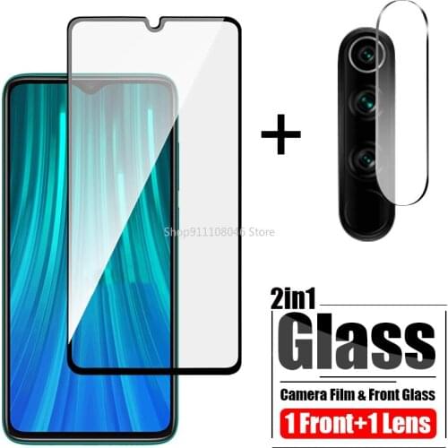 Protective Glass For Xiaomi Redmi Note 8T Glass On Xiomi Redmi Note 8 Pro 8 8A 7 7A Screen Protector Camera Lens Tempered Film