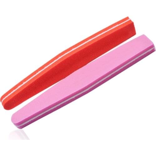 2pcs/5pcs Nail Buffer For Nails File Professionals Nail Polisher Block Tools Sponge For Manicure Pedicure Art random color