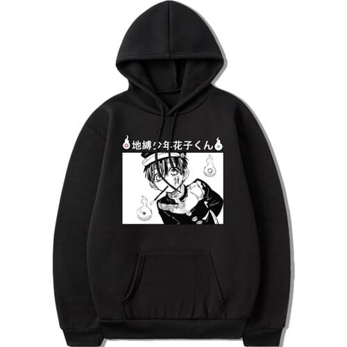 Toilet Bound Hanako Kun Anime Hoodies Sweatshirts Women Streetwear Fashion Clothes Harajuku Casual Hip Hop Gothic Kawaii Hoodie