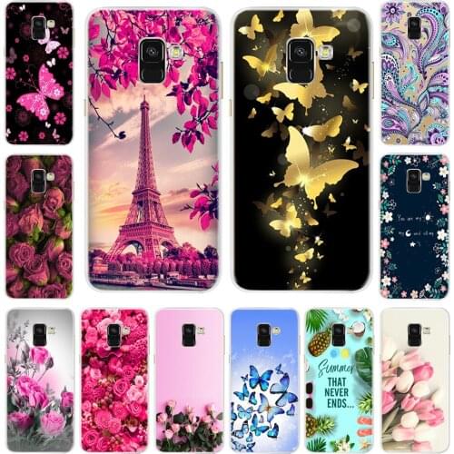 Phone Case For Samsung Galaxy A8 2018 A530 A530F Soft Silicone TPU Case Cover For Samsung A8 Plus 2018 A730 A730F Cover Case