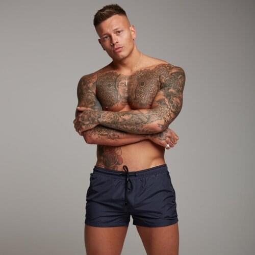 Men shorts men beach shorts quick-drying pants muscle sports shorts breathable training fitness shorts men casual shorts