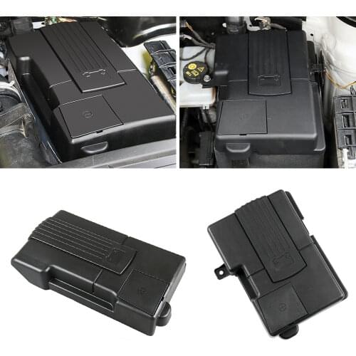 For Volkswagen VW T-ROC Troc 2017-2021 Car Engine Battery Protection Cap Dustproof Cover Positive Negative Anode Rustproof Shell