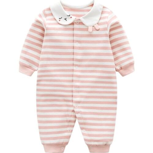 Newborn Jumpsuits Spring Long Sleeves Rompers Cotton Baby Clothes for Girls Outfits Infantil Costume Wear Baby Girl Clothes