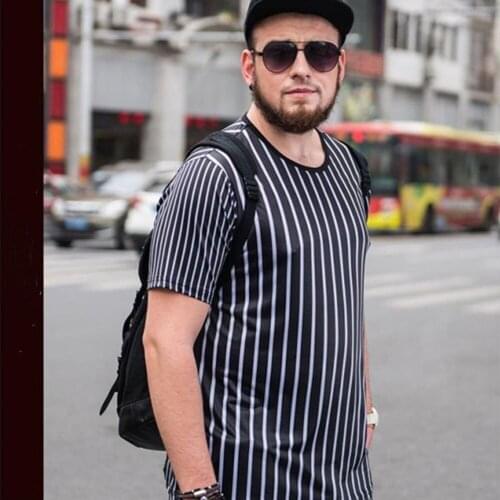 Summer Men Stripe Sets Quick Dry Casual Short Sleeve Sport Suits Mens Sportswear Patchwork Striped Tracksuit Male Lattice Sets