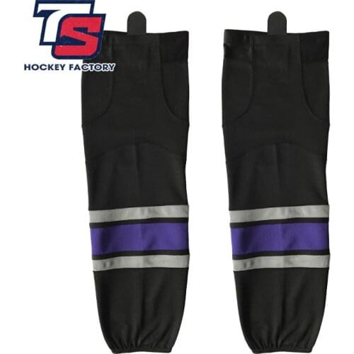 Cool hockey free shipping 100% Polyester Breathable Ice Hockey Socks Cheap Shin Guards W034 high quality men women sport
