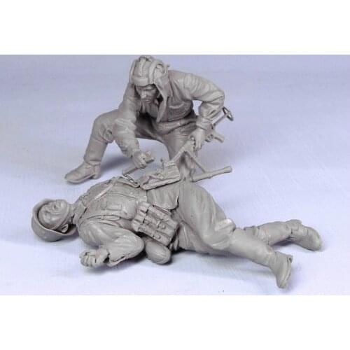 1/35 model kit resin kit Soviet and killed two