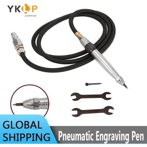 Pneumatic Engraving Lettering Tool Air Micro Grinder Scribe Hammer Engraving Pen