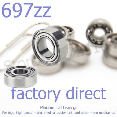 Factory direct sale 697ZZ R1770ZZ AY7ZZ 697ZZ 697-2Z 7*17*5 mm high-quality model bearing helicopter model car available
